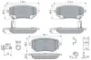 Тормозные колодки bosch 0986460242
