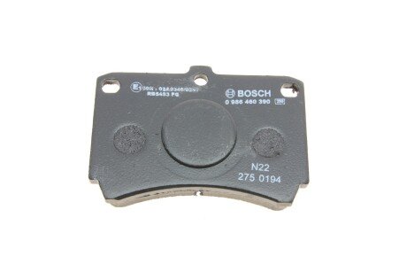 Тормозные колодки bosch 0986460390
