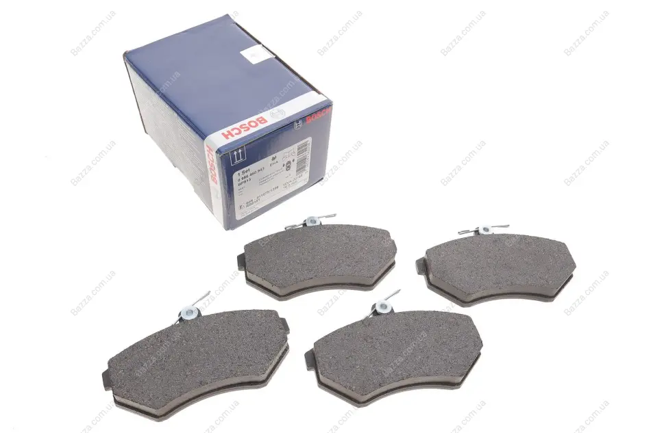 Тормозні (гальмівні) колодки Bosch 0 986 460 943 (фото 1)