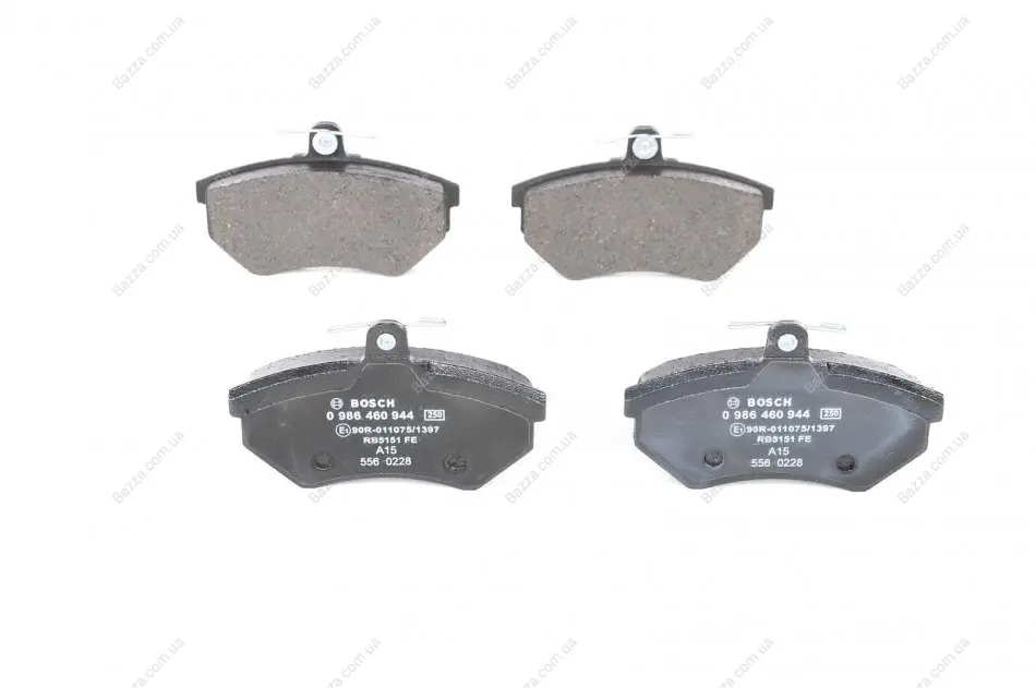 Тормозные колодки bosch 0986460944