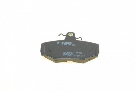 Задние тормозные колодки bosch 0986460995