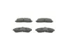 Тормозные колодки bosch 0 986 461 122
