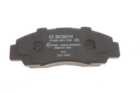 Тормозные колодки bosch 0986461142