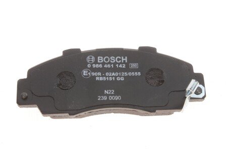 Тормозные колодки bosch 0986461142