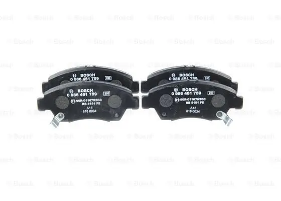 Передні тормозні (гальмівні) колодки Bosch 0986461759 (фото 1)