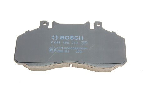 Тормозные колодки bosch 0986468350