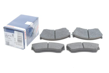 Тормозні (гальмівні) колодки bosch 0986493340
