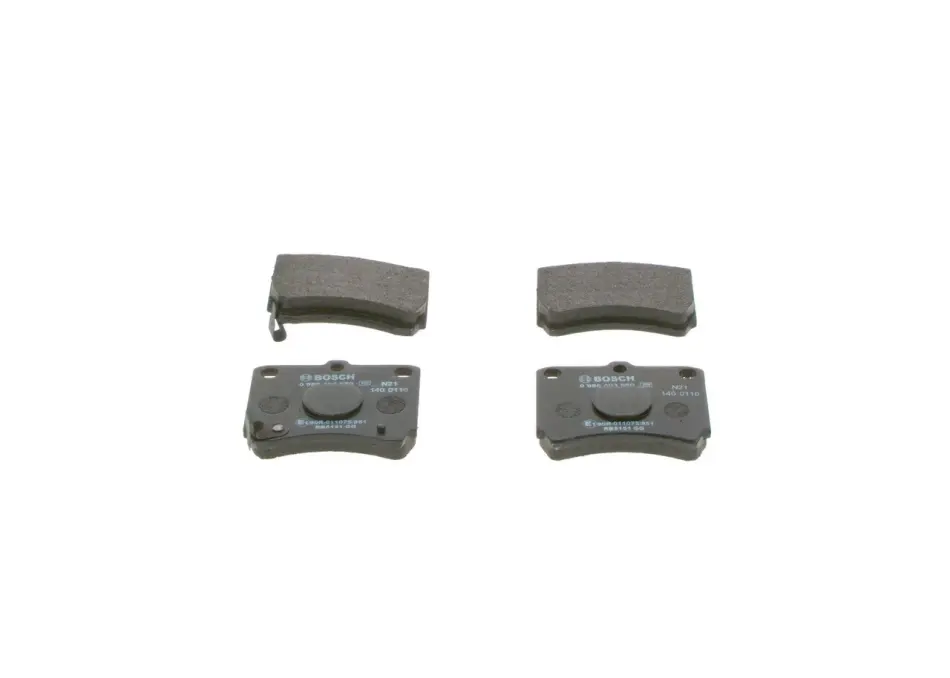 Тормозные колодки bosch 0986493550