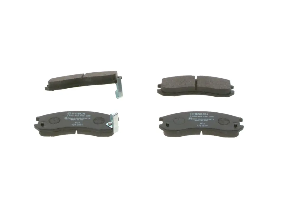 Тормозні (гальмівні) колодки Bosch 0 986 493 790 (фото 1)