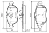 Тормозные колодки bosch 0 986 494 073