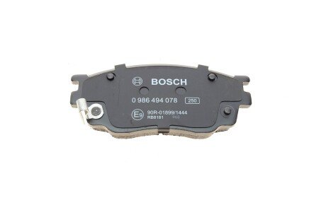 Тормозные колодки bosch 0 986 494 078