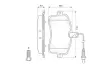Тормозные колодки bosch 0 986 494 097