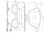 Тормозні (гальмівні) колодки Bosch 0 986 494 103 (фото 5)