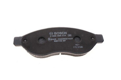 Тормозні (гальмівні) колодки bosch 0986494111