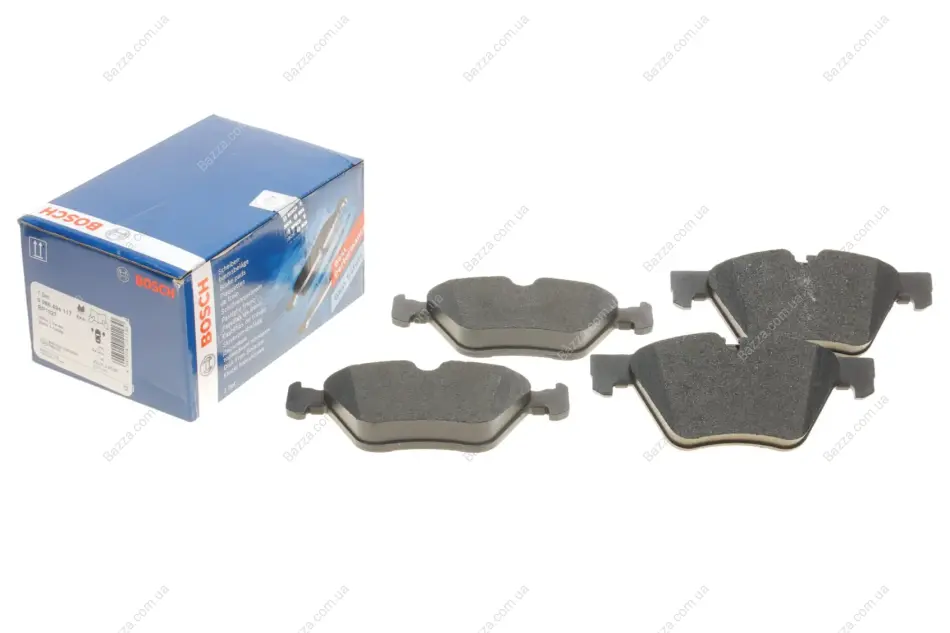 Тормозні (гальмівні) колодки Bosch 0986494117 (фото 1)