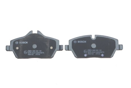Тормозні (гальмівні) колодки bosch 0986494120