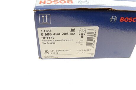 Тормозні (гальмівні) колодки bosch 0986494206