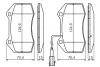 Тормозні (гальмівні) колодки Bosch 0 986 494 228 (фото 7)