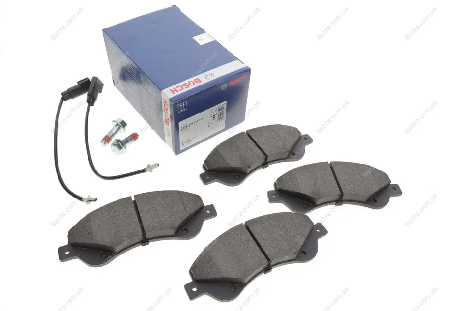 Тормозні (гальмівні) колодки Bosch 0986494236 (фото 1)