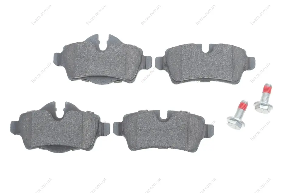 Тормозні (гальмівні) колодки Bosch 0 986 494 242 (фото 1)