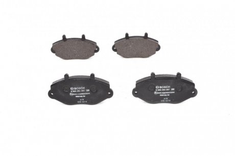 Передні тормозні (гальмівні) колодки bosch 0986494287