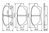 Тормозные колодки bosch 0 986 494 333
