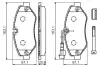 Тормозні (гальмівні) колодки Bosch 0 986 494 334 (фото 6)