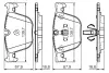 Тормозні (гальмівні) колодки Bosch 0 986 494 339 (фото 7)
