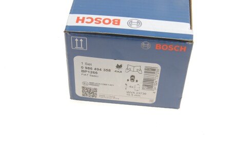 Тормозні (гальмівні) колодки bosch 0986494358