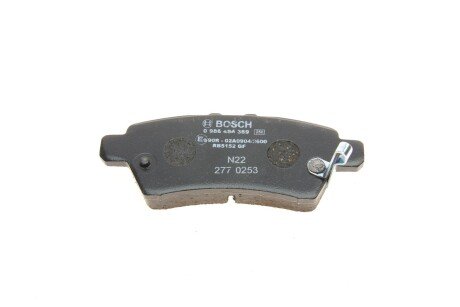 Тормозні (гальмівні) колодки bosch 0986494369