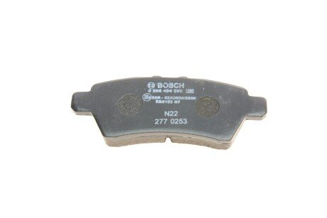 Тормозні (гальмівні) колодки bosch 0986494369