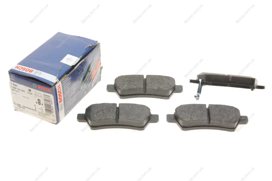 Тормозні (гальмівні) колодки Bosch 0 986 494 369 (фото 1)