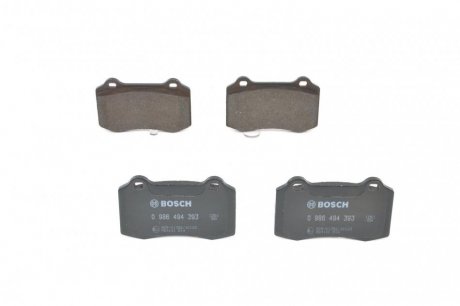 Тормозные колодки bosch 0986494393