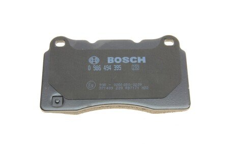 Тормозные колодки bosch 0 986 494 395