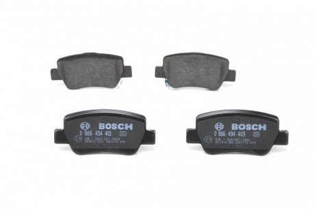 Задні тормозні (гальмівні) колодки bosch 0 986 494 403