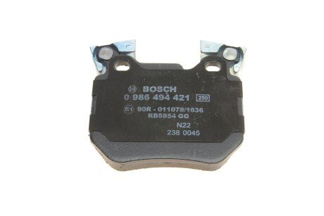 Тормозные колодки bosch 0986494421