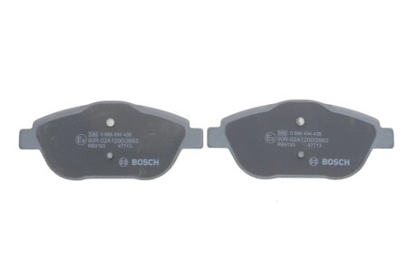 Тормозные колодки bosch 0986494438