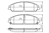 Тормозні (гальмівні) колодки Bosch 0 986 494 483 (фото 7)