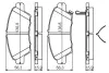 Тормозні (гальмівні) колодки Bosch 0 986 494 562 (фото 7)