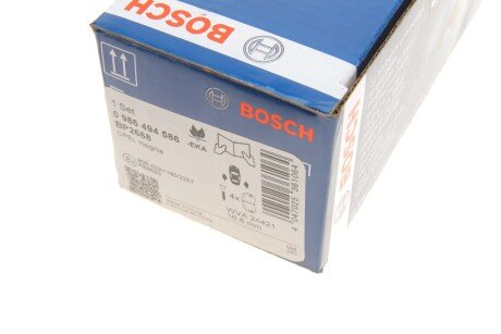 Тормозні (гальмівні) колодки bosch 0 986 494 586