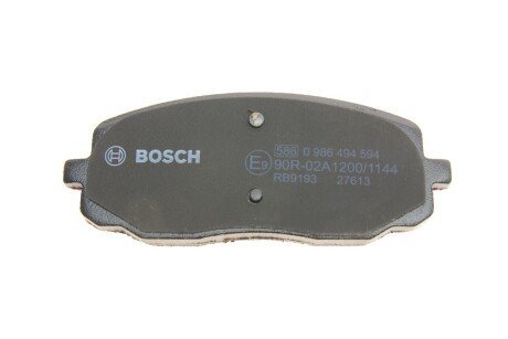 Тормозні (гальмівні) колодки bosch 0 986 494 594