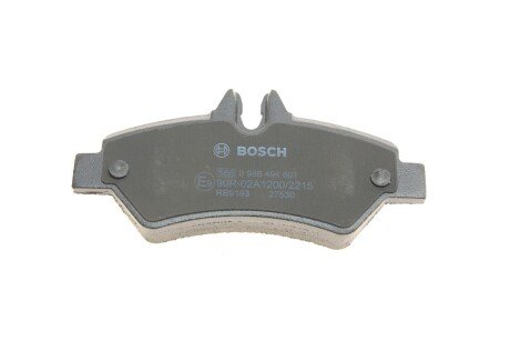 Тормозные колодки bosch 0 986 494 601