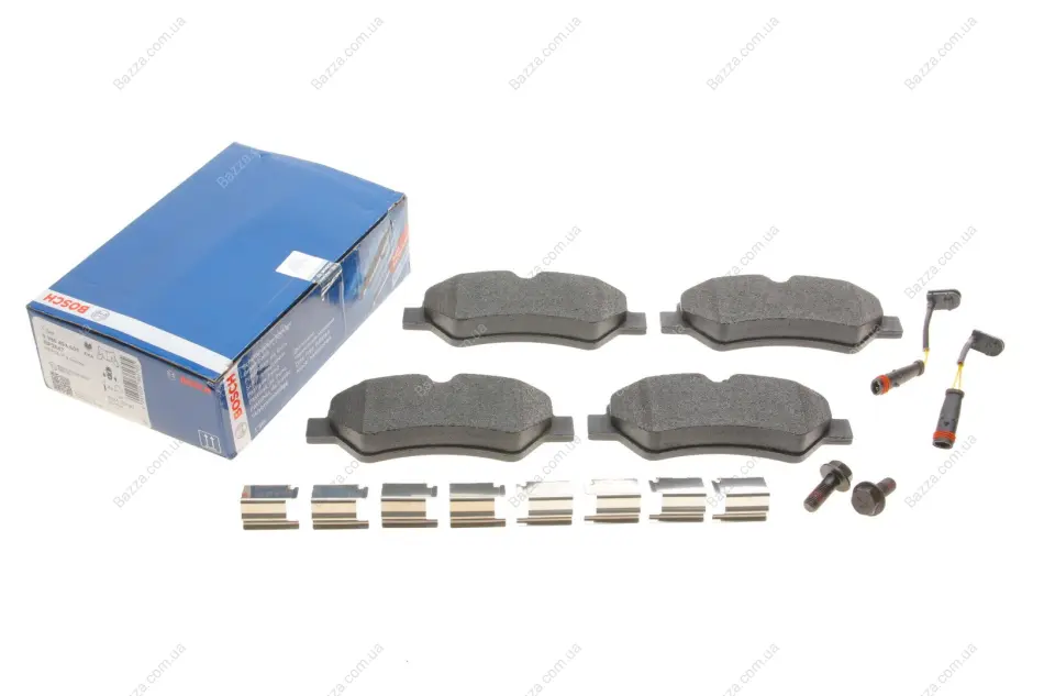 Тормозні (гальмівні) колодки Bosch 0 986 494 601 (фото 1)