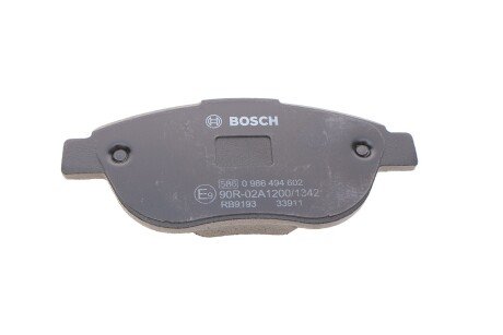 Тормозні (гальмівні) колодки bosch 0 986 494 602