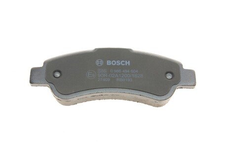 Тормозные колодки bosch 0 986 494 604