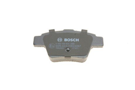 Тормозні (гальмівні) колодки bosch 0 986 494 605