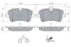 Тормозні (гальмівні) колодки Bosch 0 986 494 607 (фото 4)