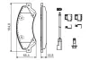 Тормозные колодки bosch 0 986 494 613