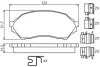 Тормозные колодки bosch 0 986 494 616