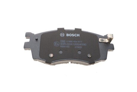 Тормозные колодки bosch 0 986 494 617